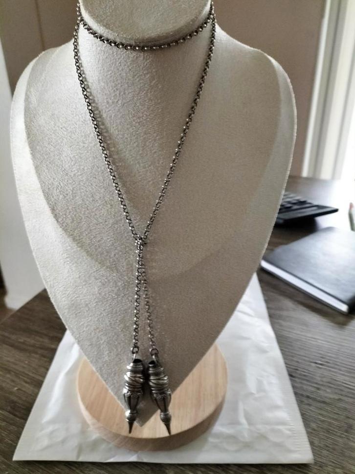 Prachtige antieke zilveren breipen houders., Antiek en Kunst, Antiek | Goud en Zilver, Verzenden