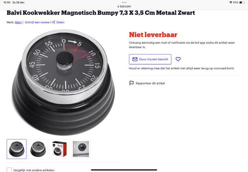 Nieuwe magnetische kookwekker werkt zonder batterij, Huis en Inrichting, Keuken | Keukenbenodigdheden, Nieuw, Ophalen of Verzenden