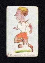 Voetbalplaatje De Spartaan Amsterdam Westers 1949., Ophalen of Verzenden