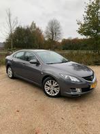 Mazda 6 - 2.0 S-VT Sedan AUT 2009 Grijs - 131.580  km !!, Auto's, 65 €/maand, 4 cilinders, Leder en Stof, Origineel Nederlands