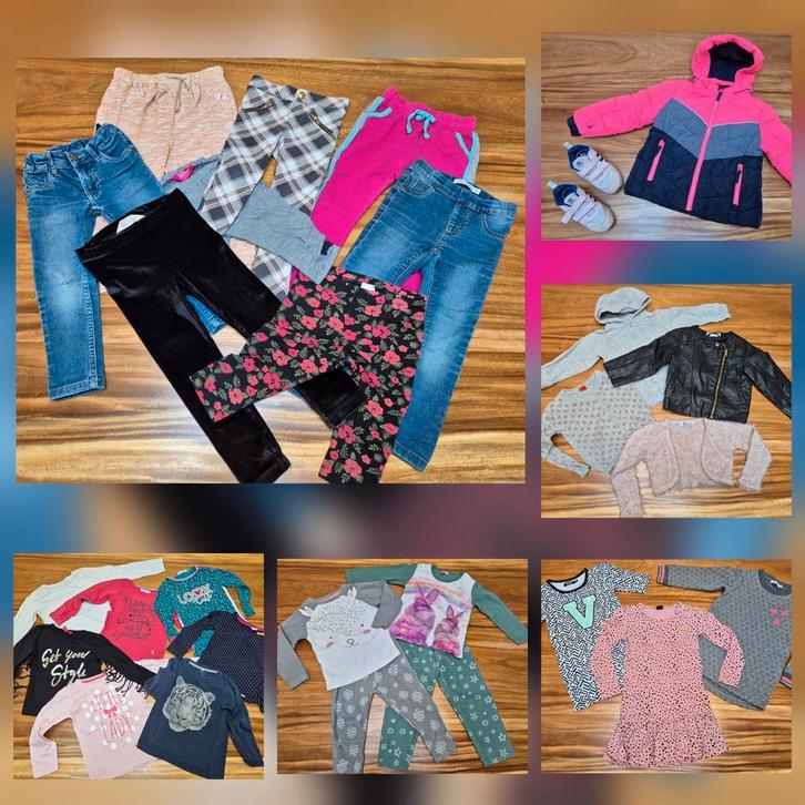 Groot meisjes herfst/winter kledingpakket, maat 98, Kinderen en Baby's, Kinderkleding | Maat 98, Zo goed als nieuw, Meisje, Ophalen of Verzenden