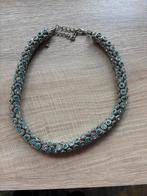 Otazu Ketting Turquoise - Prachtig!, Sieraden, Tassen en Uiterlijk, Kettingen, Ophalen, Overige materialen, Blauw, Zo goed als nieuw