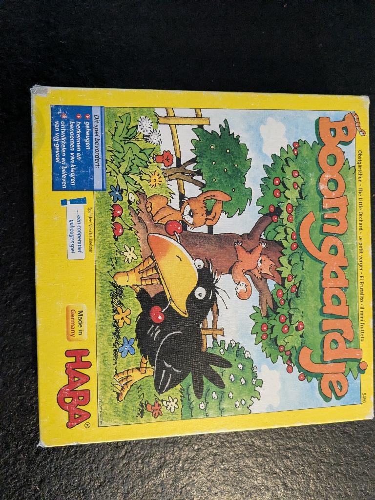 Kinderspel Boomgaardje HABA, Ophalen of Verzenden, Gebruikt, Haba