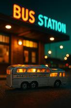 Matchbox Greyhound Coach/Bus, Ophalen of Verzenden, Zo goed als nieuw, Bus of Vrachtwagen