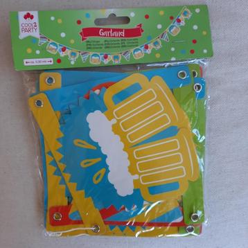 Cool2Party Garland bier slinger 3,30 m - nieuw - beschikbaar voor biedingen