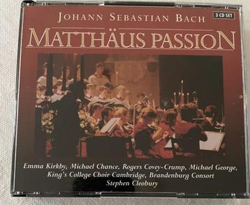 CD J.S.Bach - Mattahus Passion 3 cd beschikbaar voor biedingen