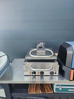 Silex S-121 Hamburger Grill - Clamshell klem Grill -Bakplaat, Grillplaat, Ophalen of Verzenden, Zo goed als nieuw, Gladde Bakplaat