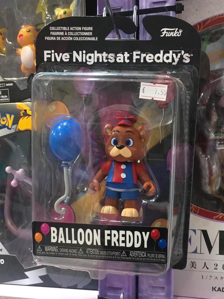 Balloon freddy van five nights at freddy’s, Verzamelen, Poppetjes en Figuurtjes, Nieuw, Ophalen of Verzenden