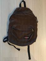 Eastpak Rugzak Bruin Ribstof, Ophalen of Verzenden, Gebruikt, Eastpak, 30 tot 45 cm