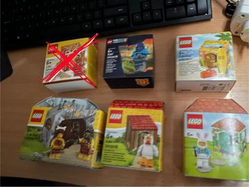 Lego minifigure sets exclusive (5 stuks) - nieuw beschikbaar voor biedingen
