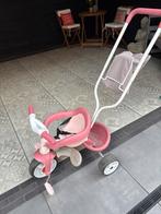 Roze Driewieler met Duwstang, Ophalen, Gebruikt, Overige merken