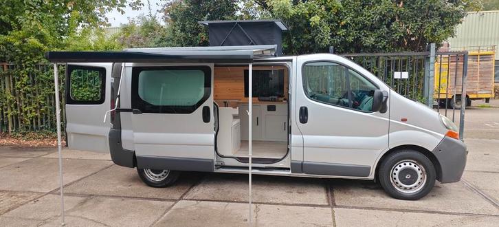 Renault trafic buscamper. Kwarttarief recente apk, Caravans en Kamperen, Campers, Particulier, tot en met 2, Buscamper of Camperbus