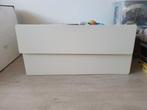 3x losse lade Släkt bed Ikea, Ophalen, Wit, Tweepersoons, 140 cm
