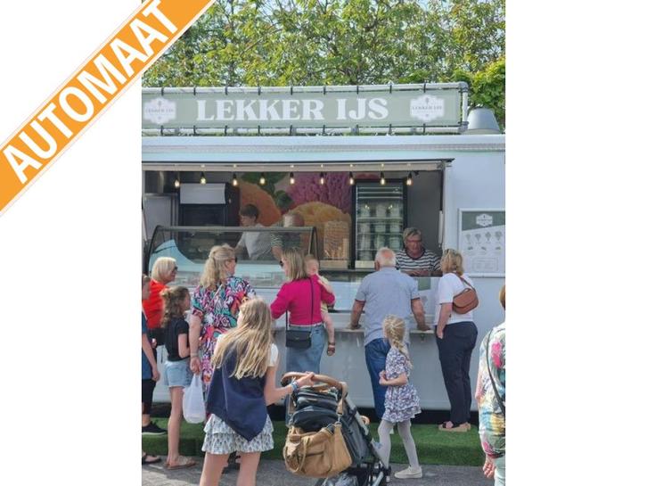 Foodtruck Mercedes-Benz inruil caravan of camper mogelijk., Caravans en Kamperen, Campers, Bedrijf, Mercedes-Benz, Mercedes, Diesel