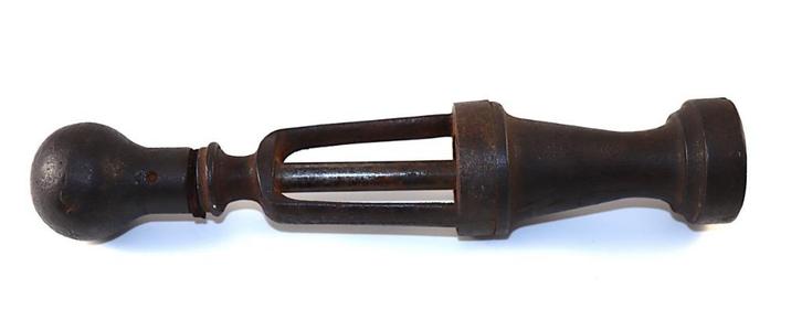 Antieke wijn/fles kurkapparaat, Verzamelen, Overige Verzamelen, Gebruikt, Ophalen of Verzenden