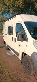 Camperbus Fiat Ducato Multijet 160, Caravans en Kamperen, Watertank (Schoon), Buscamper of Camperbus, Tot en met 2, Treinzit