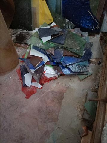 Glas in Lood Resten - Diverse Kleuren beschikbaar voor biedingen