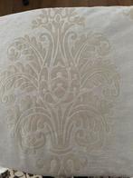 2 overgordijnen creme, Ophalen of Verzenden, Zo goed als nieuw, Beige, 200 cm of meer