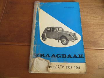 Vraagbaak Citroen 2CV, 2CV AU bestel, 2CV AZUL 1955-1961