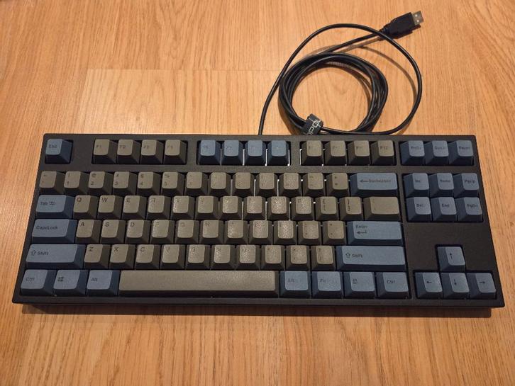 Leopold FC750PD (Blue & Grey) Cherry MX Red, Computers en Software, Toetsenborden, Zo goed als nieuw, Qwerty, Bedraad, Ophalen