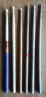 6 drumstokken, Ophalen of Verzenden, Gebruikt, Overige merken