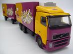 Lion Toys - Volvo FH12 Combi '' Petit Pierre '' 1:50, Ophalen of Verzenden, Zo goed als nieuw, Bus of Vrachtwagen, Lion Toys