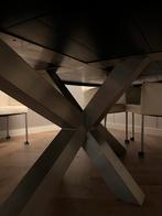 Design RVS Matrix Tafelpoot - Geschikt voor grote tafels!, Huis en Inrichting, Tafels | Eettafels, Ophalen, 200 cm of meer, 50 tot 100 cm