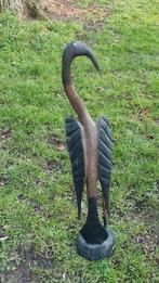 Vintage Houten Vogel Sculptuur - 96cm, Ophalen of Verzenden