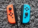 Joy-Cons neon rood-blauw Nintendo Switch origineel, Vanaf 3 jaar, Ophalen of Verzenden, 3 spelers of meer, Zo goed als nieuw