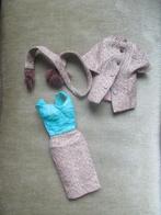VINTAGE  BARBIE Gold n glamour  outfit  1965 Mattel, Verzenden, Gebruikt, Kleertjes