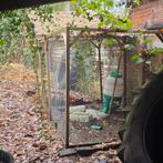 Gratis kippenhok, Ophalen, Gebruikt, Hout, Volière