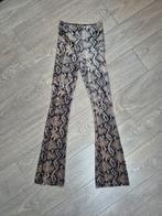 Flared broek. Xs, Bruin, Verzenden, Zo goed als nieuw, Lang