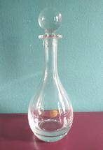 mooie gave KRISTALLEN KARAF met grote massieve stop, Ophalen of Verzenden, Zo goed als nieuw