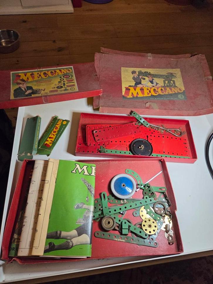 Vintage Meccano Bouwdozen, Antiek en Kunst, Antiek | Speelgoed, Ophalen of Verzenden