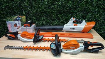 ZEER NETTE Stihl HOVENIERS Accu Tuingereedschap SET beschikbaar voor biedingen