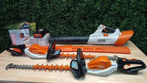 ZEER NETTE Stihl HOVENIERS Accu Tuingereedschap SET, Tuin en Terras, Heggenscharen, Zo goed als nieuw, Accu, Ophalen of Verzenden