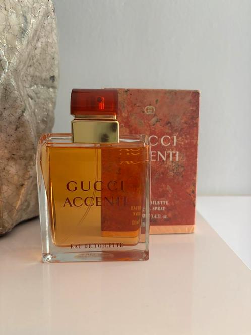 Gucci Accenti 100 ml edt vintage parfum, Sieraden, Tassen en Uiterlijk, Uiterlijk | Parfum, Zo goed als nieuw, Ophalen of Verzenden