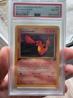 PSA 8 Dark Charmander 1st Edition Team Rocket, Hobby en Vrije tijd, Verzamelkaartspellen | Pokémon, Ophalen of Verzenden, Zo goed als nieuw