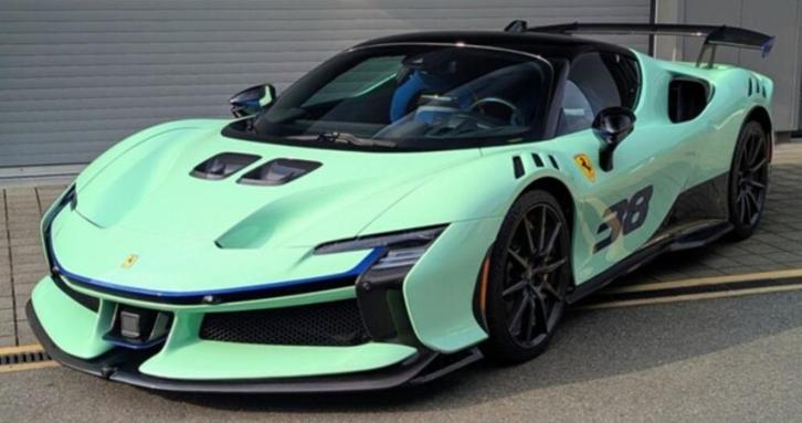 Ferrari SF90 XX Stradale Verde 1:18 P18237Z BBR PRE-ORDER, Hobby en Vrije tijd, Modelauto's | 1:18, Nieuw, Auto, Overige merken
