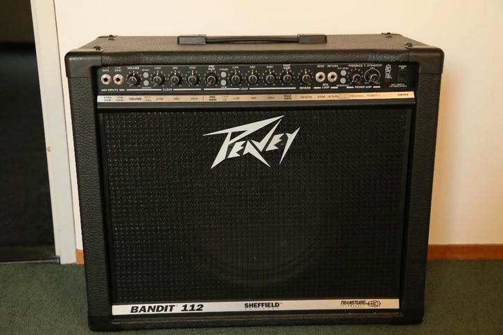 Peavey Bandit 112 Gitaarversterker, Muziek en Instrumenten, Versterkers | Bas en Gitaar, Gebruikt, Gitaar, 50 tot 100 watt, Ophalen