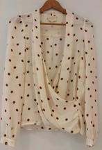 Sezane Blouse Maat.38, Maat 38/40 (M), Verzenden, Wit, Zo goed als nieuw