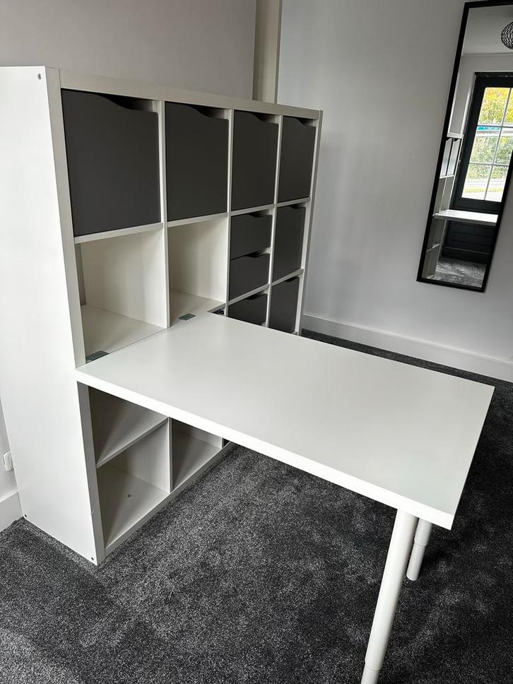 IKEA Kast met Bureau - 150x40x150cm & 100x60cm, Huis en Inrichting, Kasten | Ladekasten, Gebruikt, 50 tot 100 cm, Kunststof, Ophalen of Verzenden