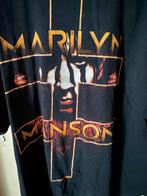 MM officieel  marilyn manson t-shirt, Ophalen of Verzenden, Zo goed als nieuw