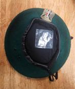 Syrische groene baret. UNIFIL periode., Verzamelen, Ophalen of Verzenden, Overige soorten, Azië, Helm of Baret