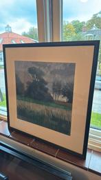 Aquarel Jan Bijster - 1975 - in goede staat!, Antiek en Kunst, Kunst | Schilderijen | Klassiek, Ophalen of Verzenden