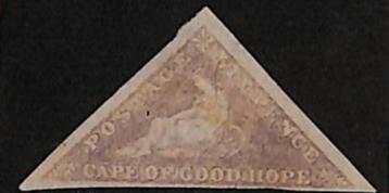 Kaap de Goede Hoop 1853 6P gebruikt beschikbaar voor biedingen