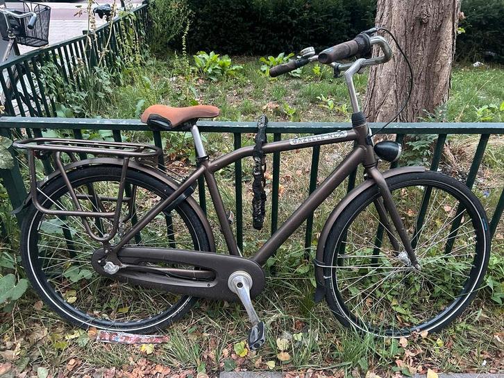 Gazelle fiets heren, Fietsen en Brommers, Fietsen | Heren | Herenfietsen, Zo goed als nieuw, Gazelle, 53 tot 57 cm, Versnellingen