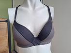 Zwart / grijs voorgevormde sport BH. Maat: 75C, Hunkemöller, Ophalen of Verzenden, Zwart, BH