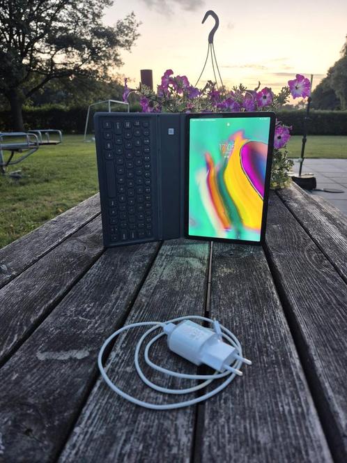 Samsung Galaxy Tab S5e incl. Toetsenbord - Werkt perfect !, Computers en Software, Android Tablets, Zo goed als nieuw, Wi-Fi en Mobiel internet