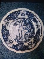 Delfts Blauw Wandbord 5 mei 1945., Antiek en Kunst, Ophalen of Verzenden